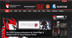 Desktop Screenshot of fuechse-duisburg.de